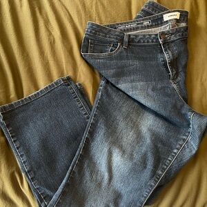 Sonoma Women's Curvy Blue Bootcut Jeans 18WS